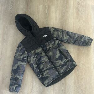 The North Face Camo Reversible Winter Jacket